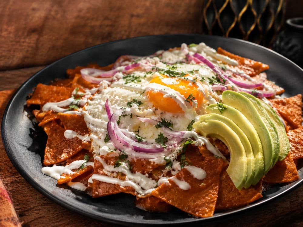 Chilaquiles rojos