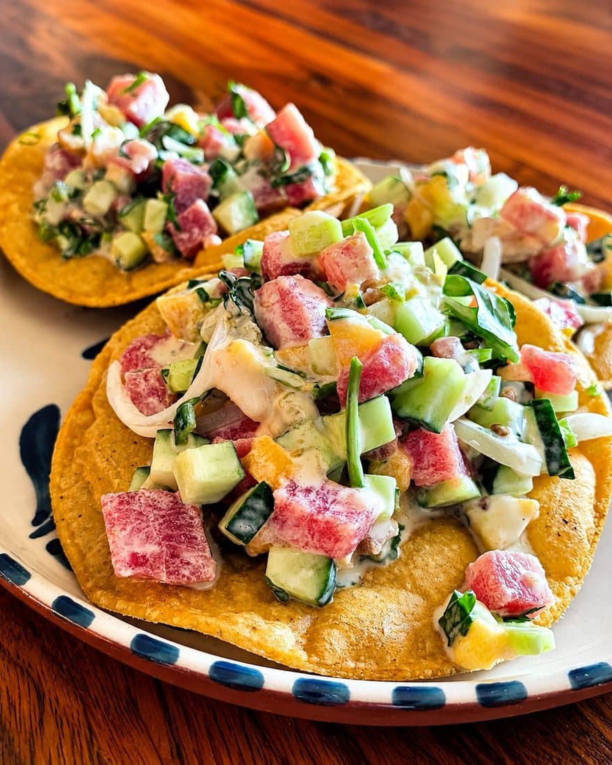 Tostadas di Tonno